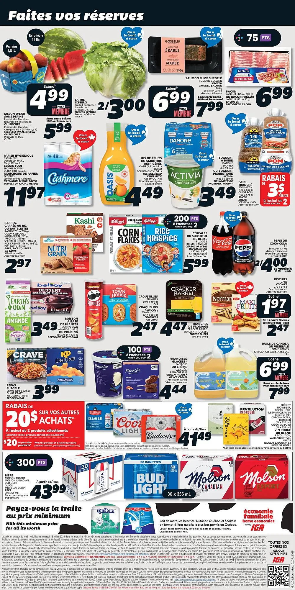 IGA flyer from July 10 to July 16 2025 - flyer page 2
