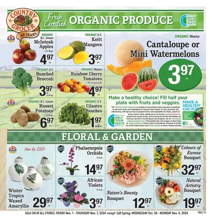 Offers for bargain hunters from October 31 to November 14 2024 - flyer page 15