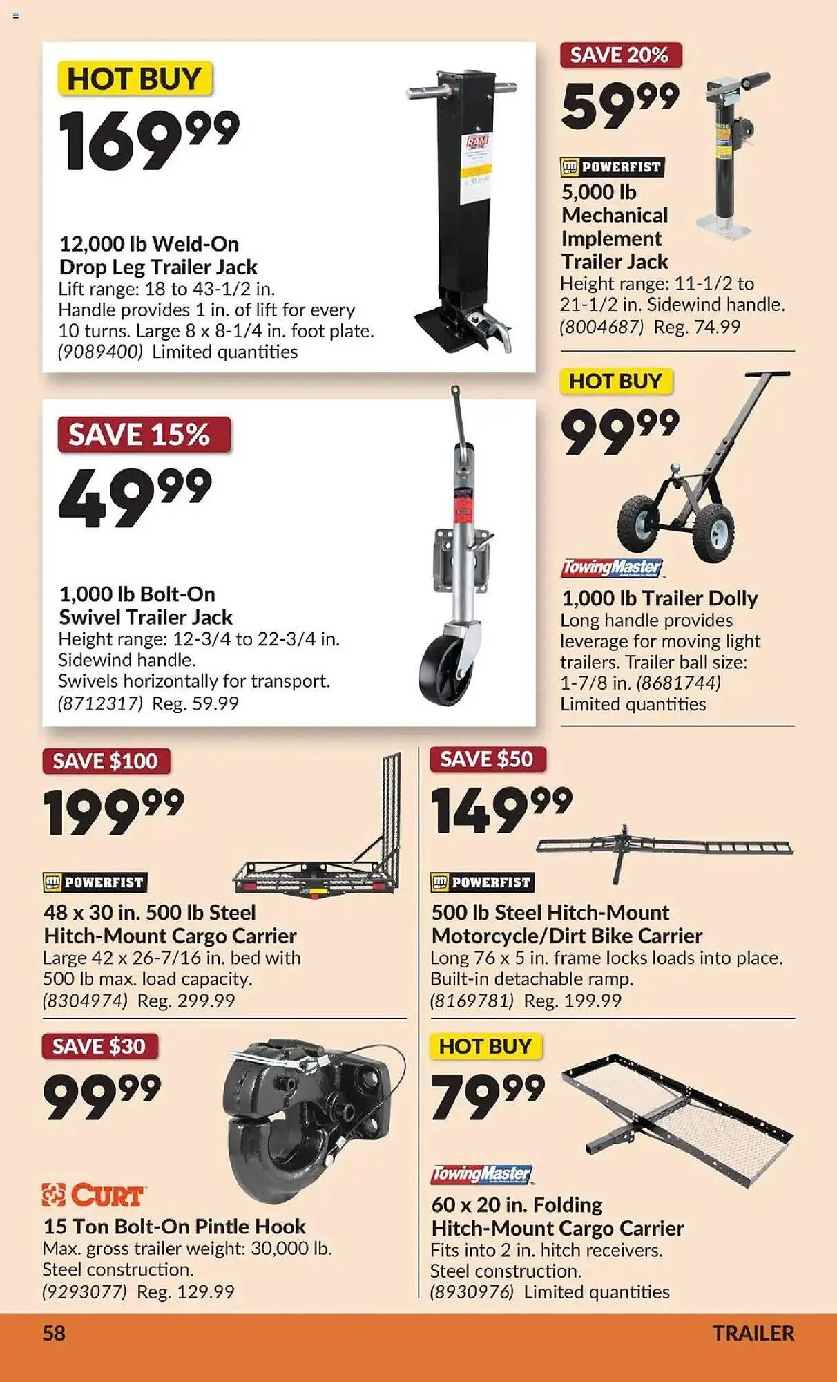 Princess Auto flyer from October 7 to October 20 2025 - flyer page 64