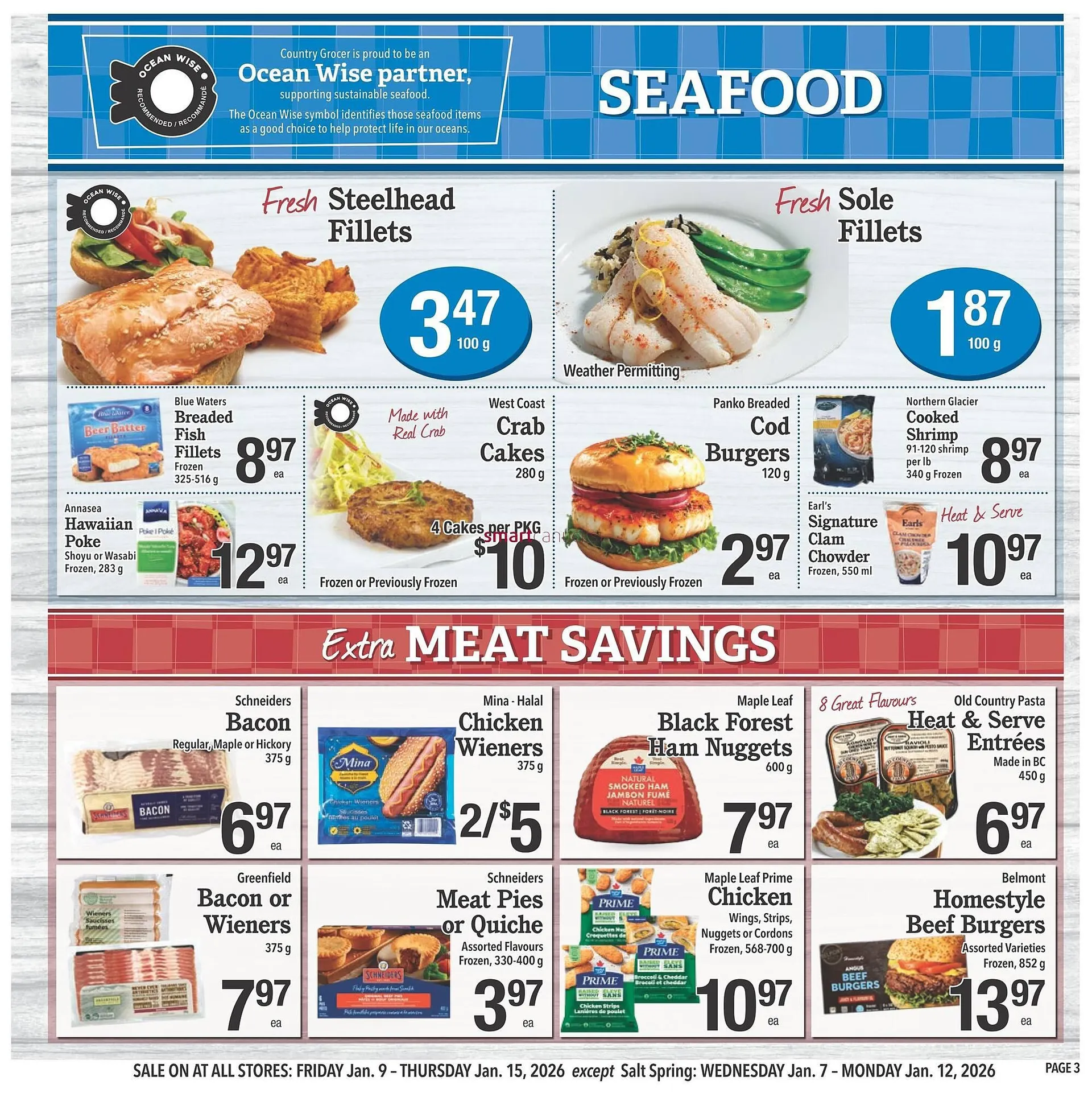 Country Grocer flyer from January 9 to January 15 2026 - flyer page 3