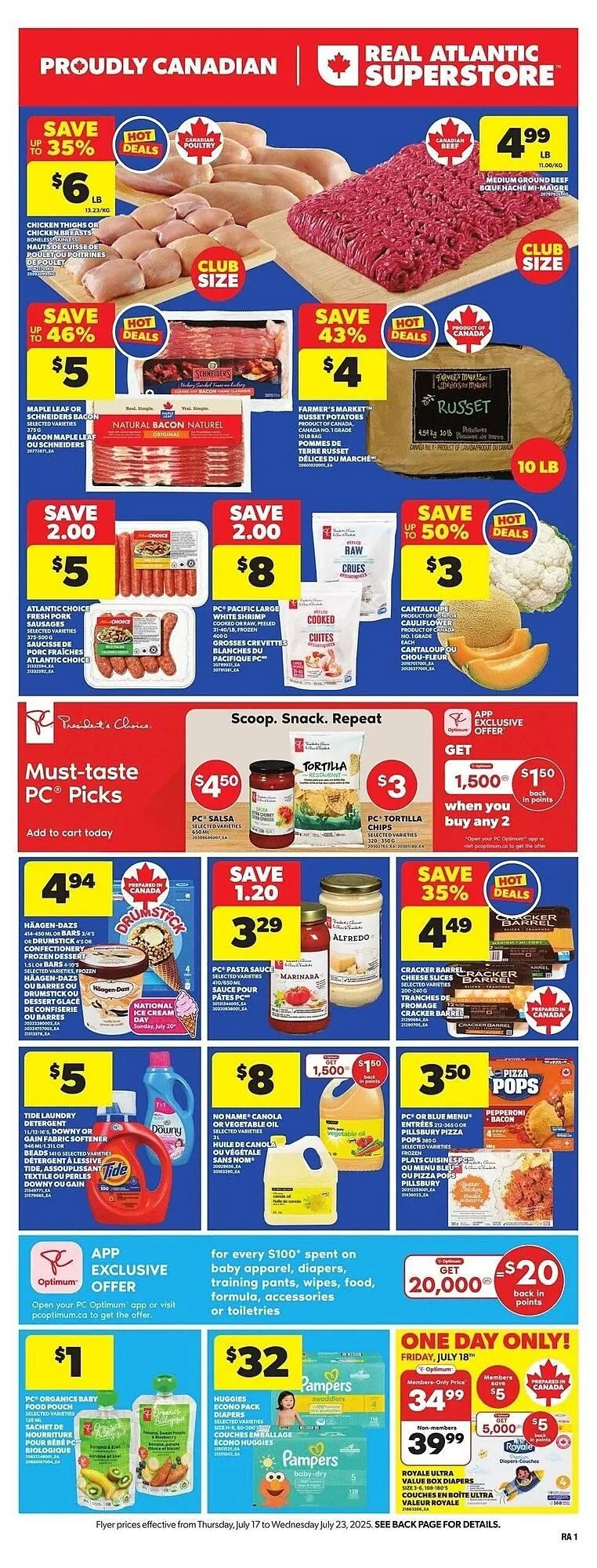 Real Canadian Superstore flyer from July 17 to July 30 2025 - flyer page 3