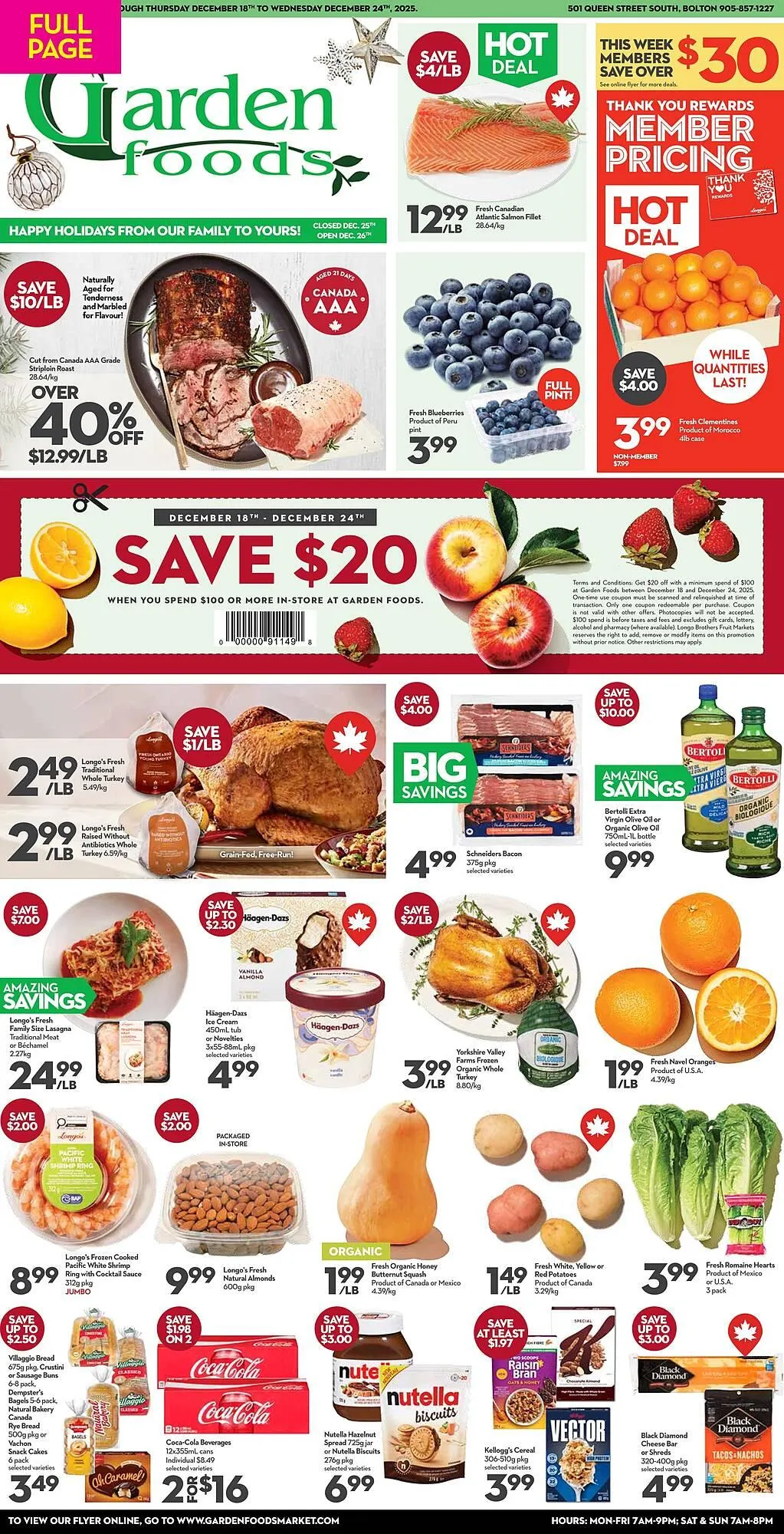 Garden Foods flyer from December 18 to December 24 2025 - flyer page 1