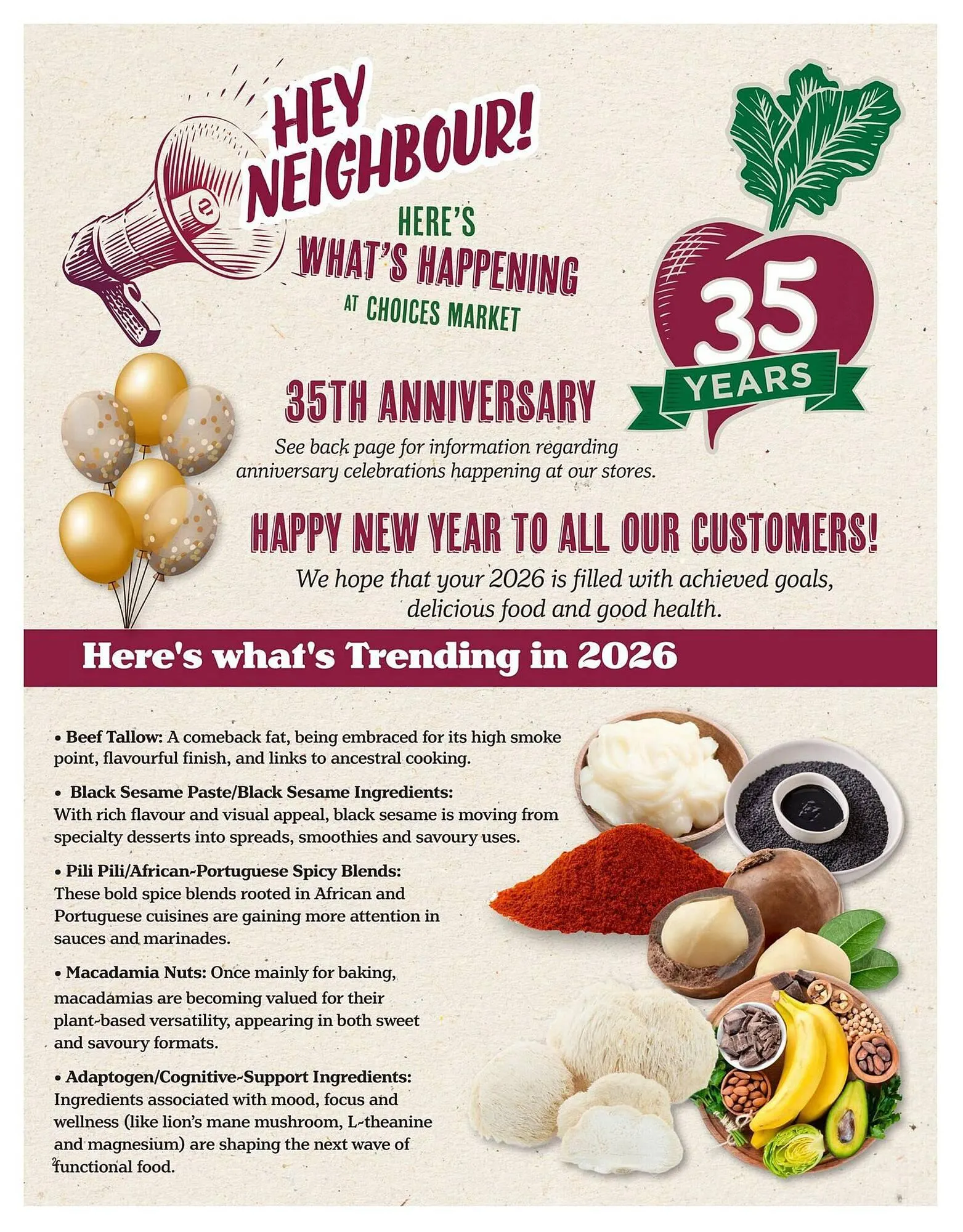 Choices Market flyer from January 1 to January 31 2026 - flyer page 2