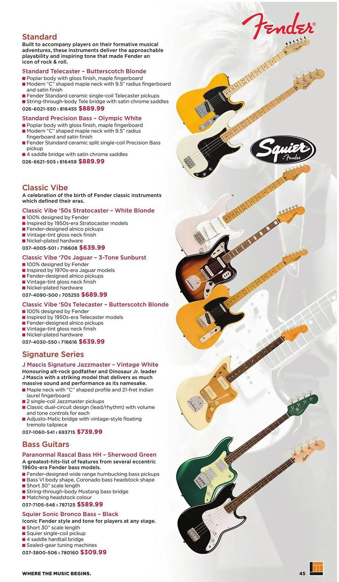 Long & McQuade flyer from October 9 to October 31 2025 - flyer page 45