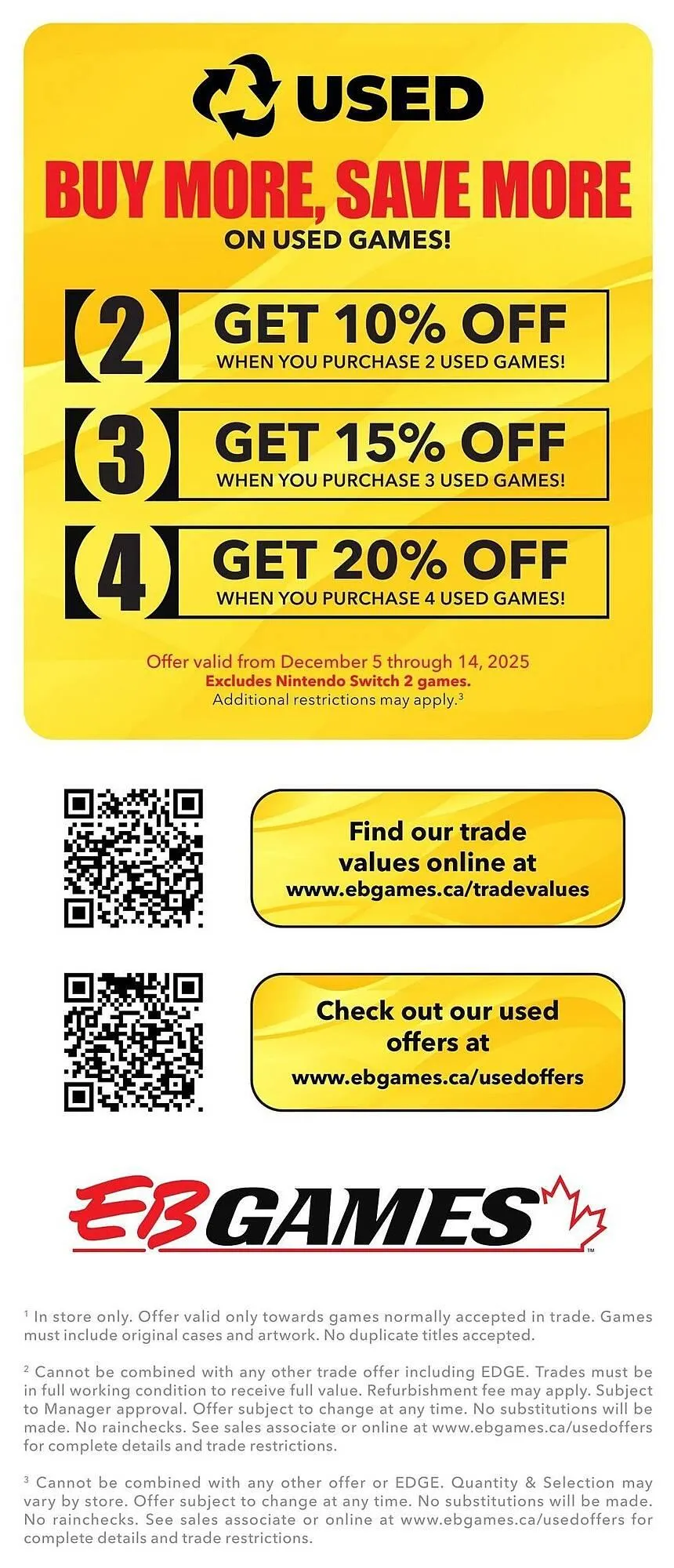 GameStop flyer from December 1 to January 1 2026 - flyer page 6