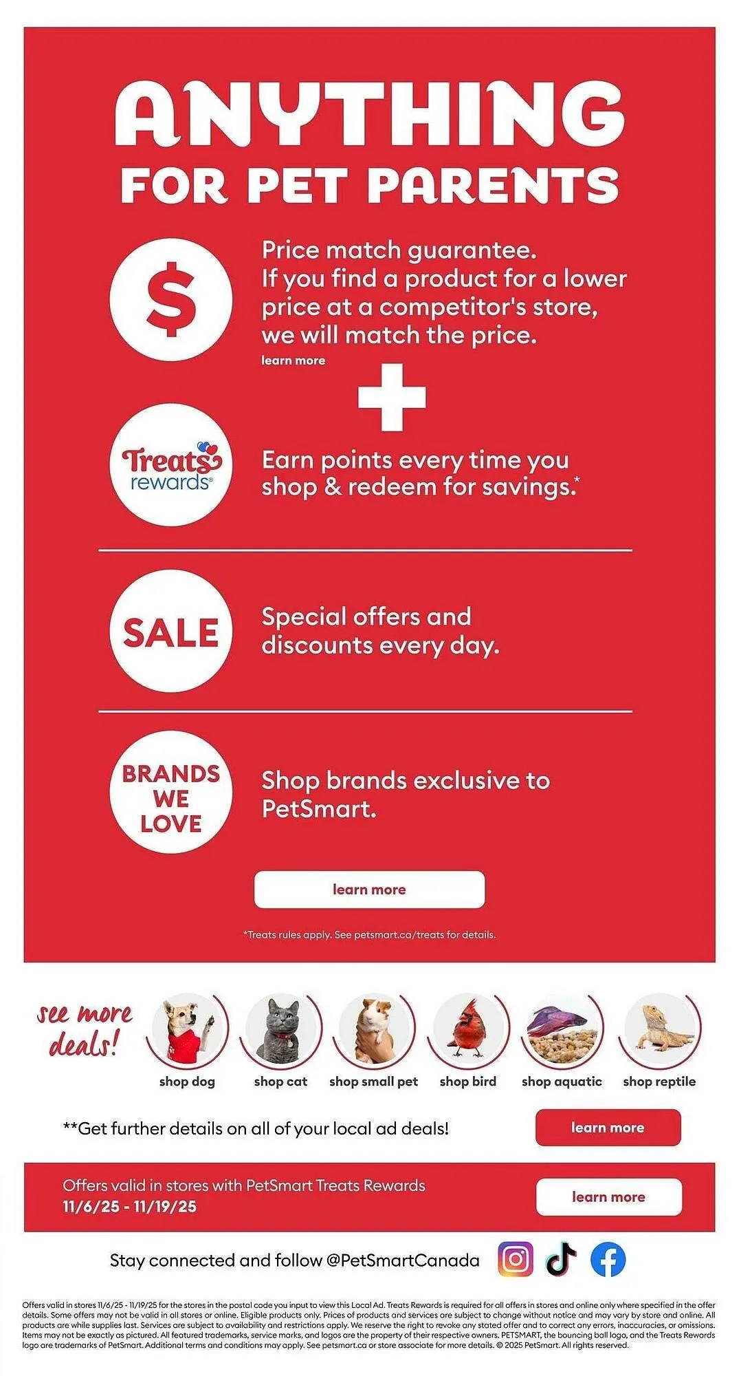 Petsmart flyer from November 7 to November 19 2025 - flyer page 11