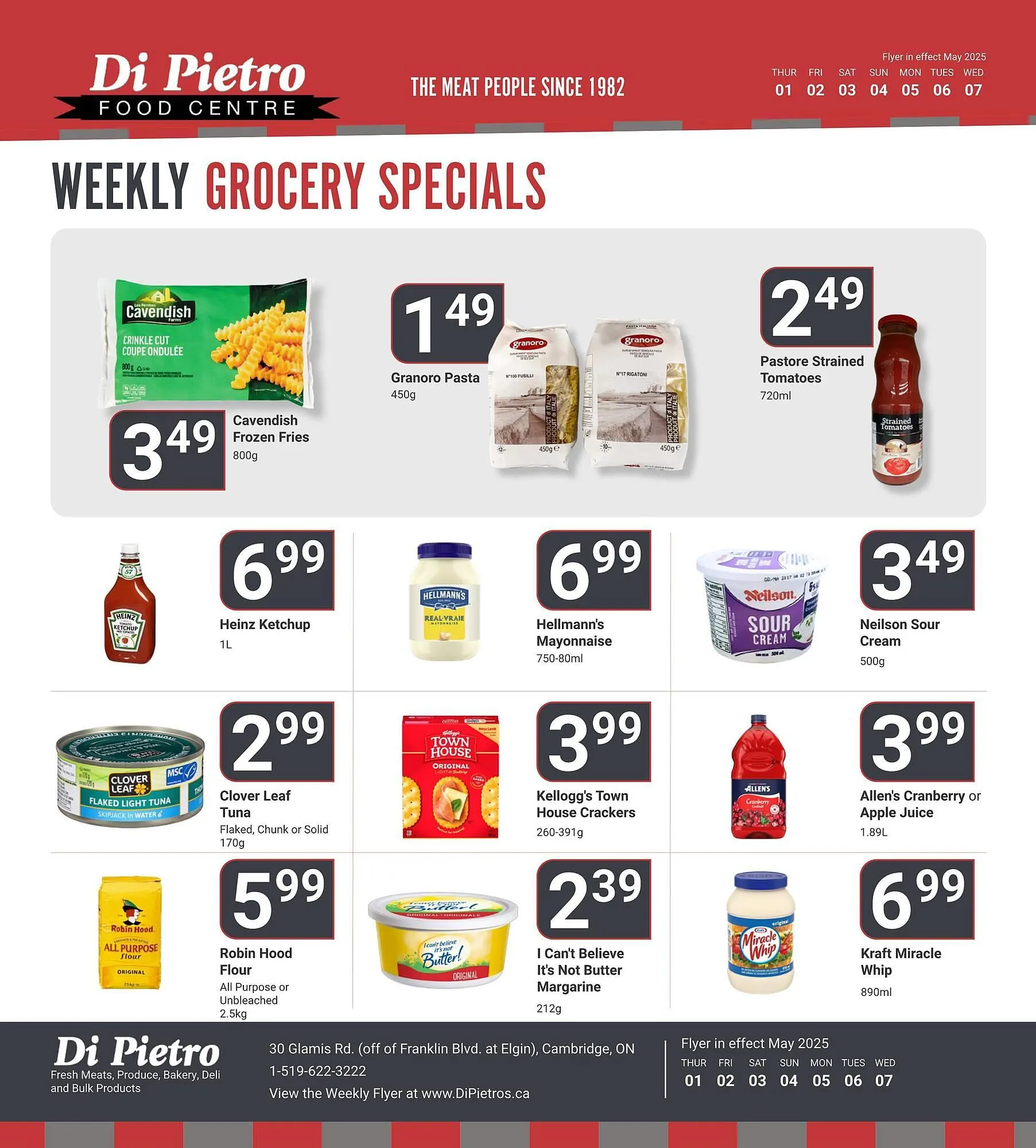 Di Pietro flyer from May 1 to May 7 2025 - flyer page 9