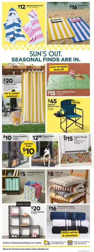 Giant Tiger Flyer from June 3 to June 9 2026 - flyer page 12