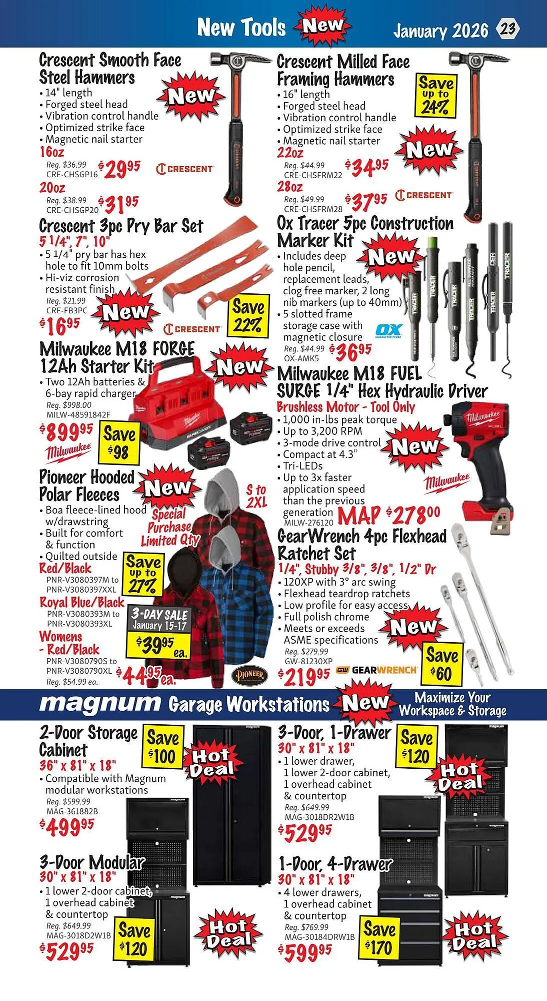 KMS Tools flyer from January 1 to January 31 2026 - flyer page 23