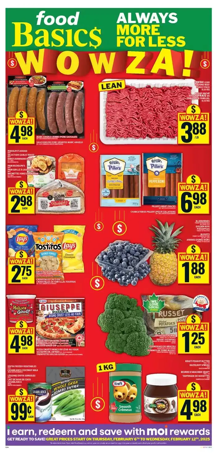 Top deals and discounts from February 6 to February 12 2025 - flyer page 1