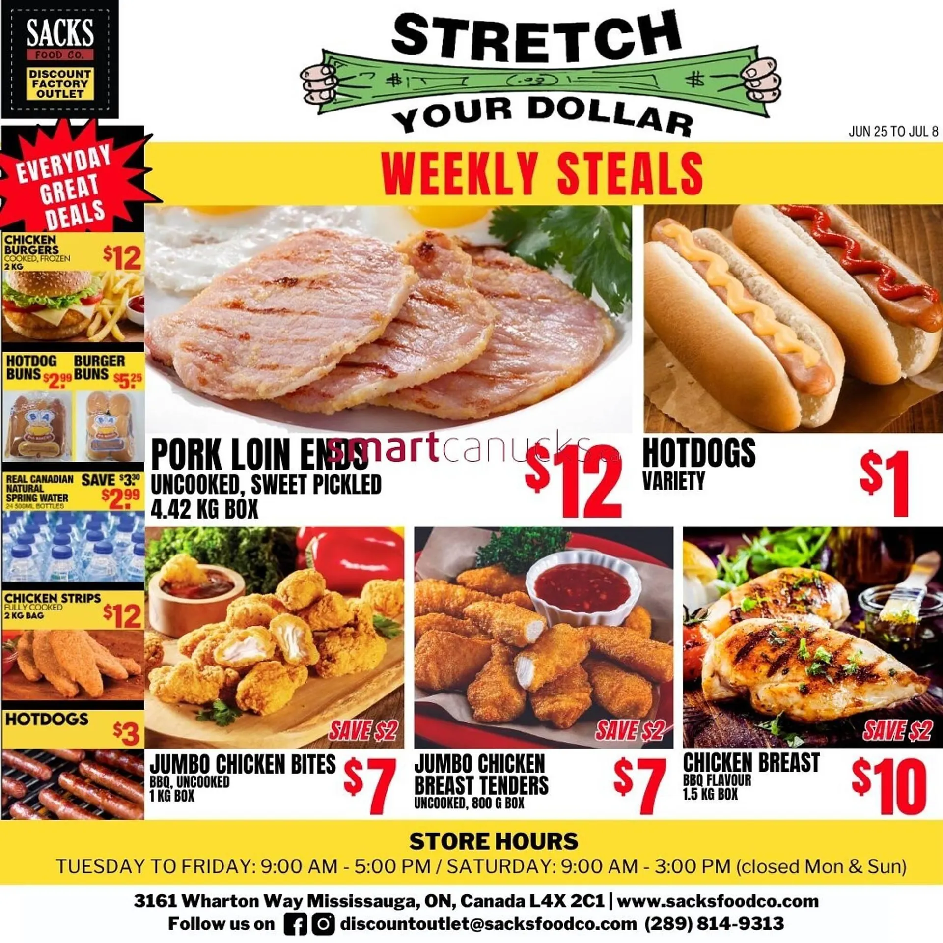 Sacks Food Co. flyer - 1
