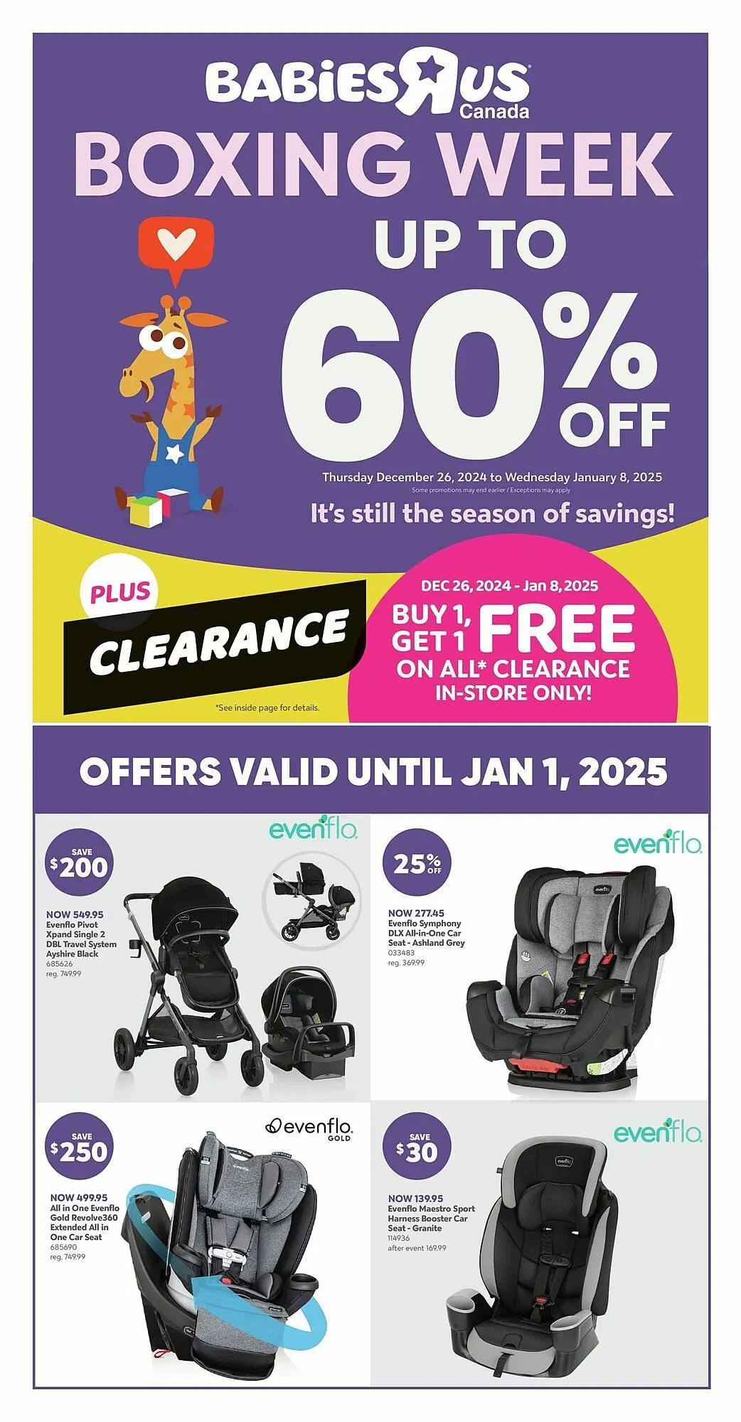 Babies R Us flyer - 1