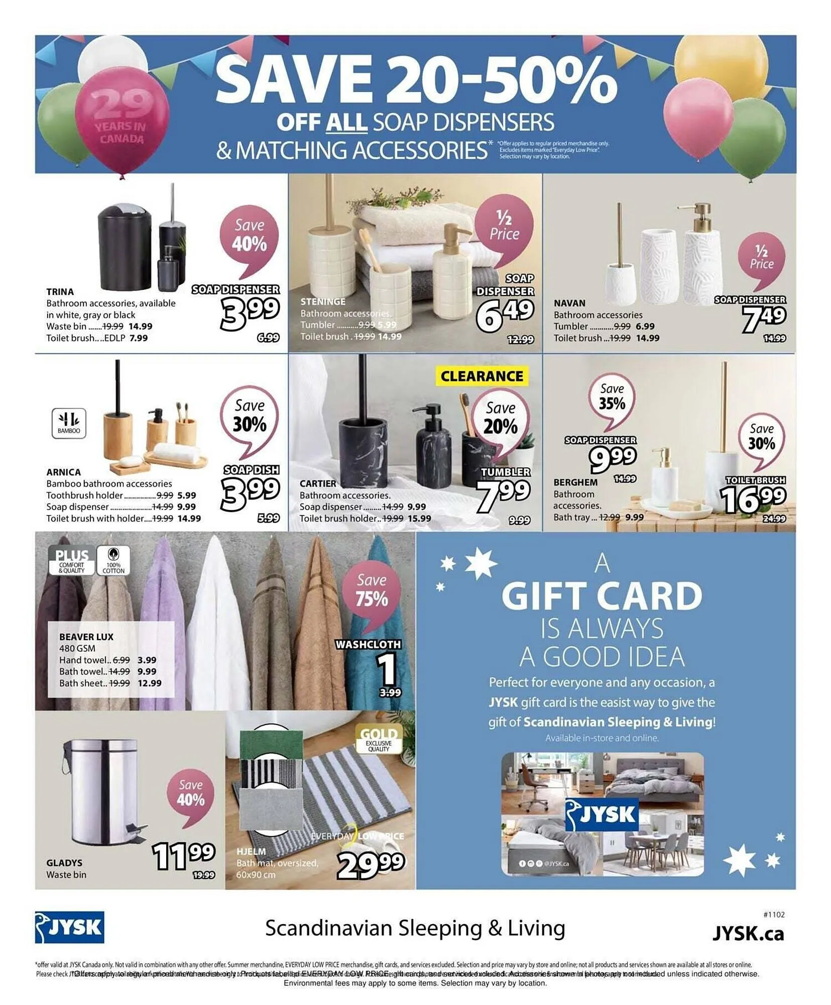 JYSK flyer from September 11 to September 25 2025 - flyer page 28