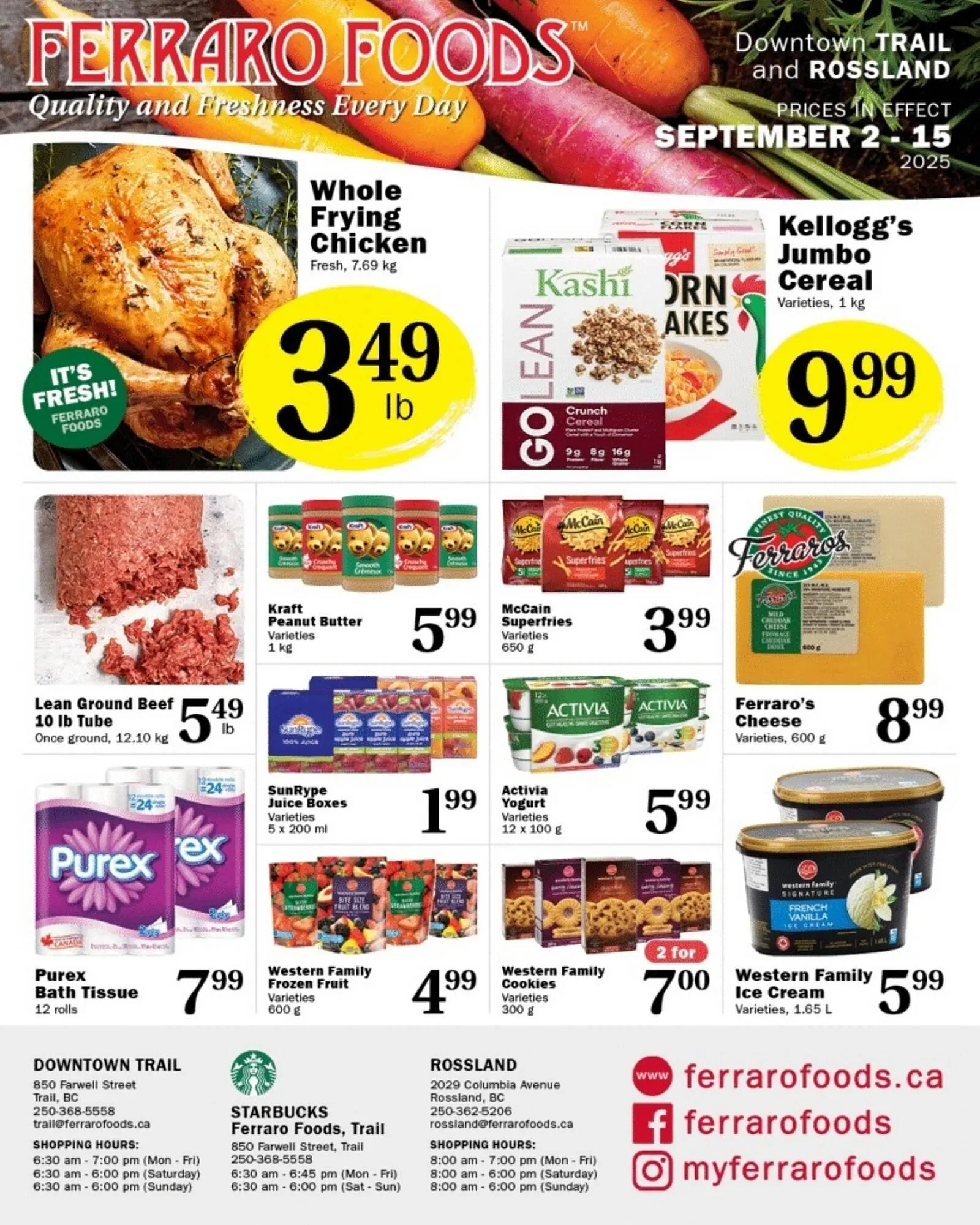 Ferraro Foods flyer from September 2 to September 15 2025 - flyer page 1