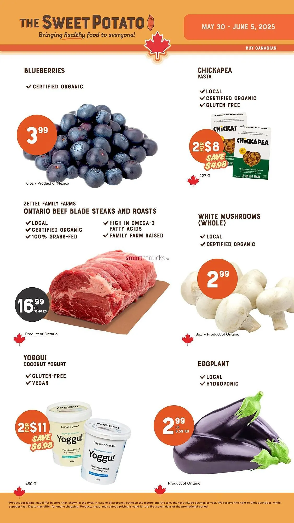 The Sweet Potato flyer - 1