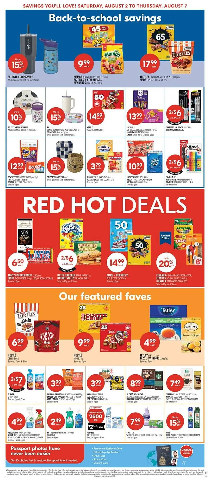 Shoppers Drug Mart flyer from July 31 to August 14 2025 - flyer page 9