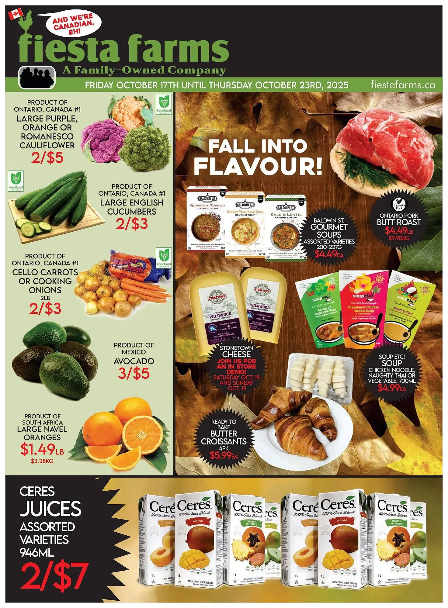 Fiesta Farms flyer - 1