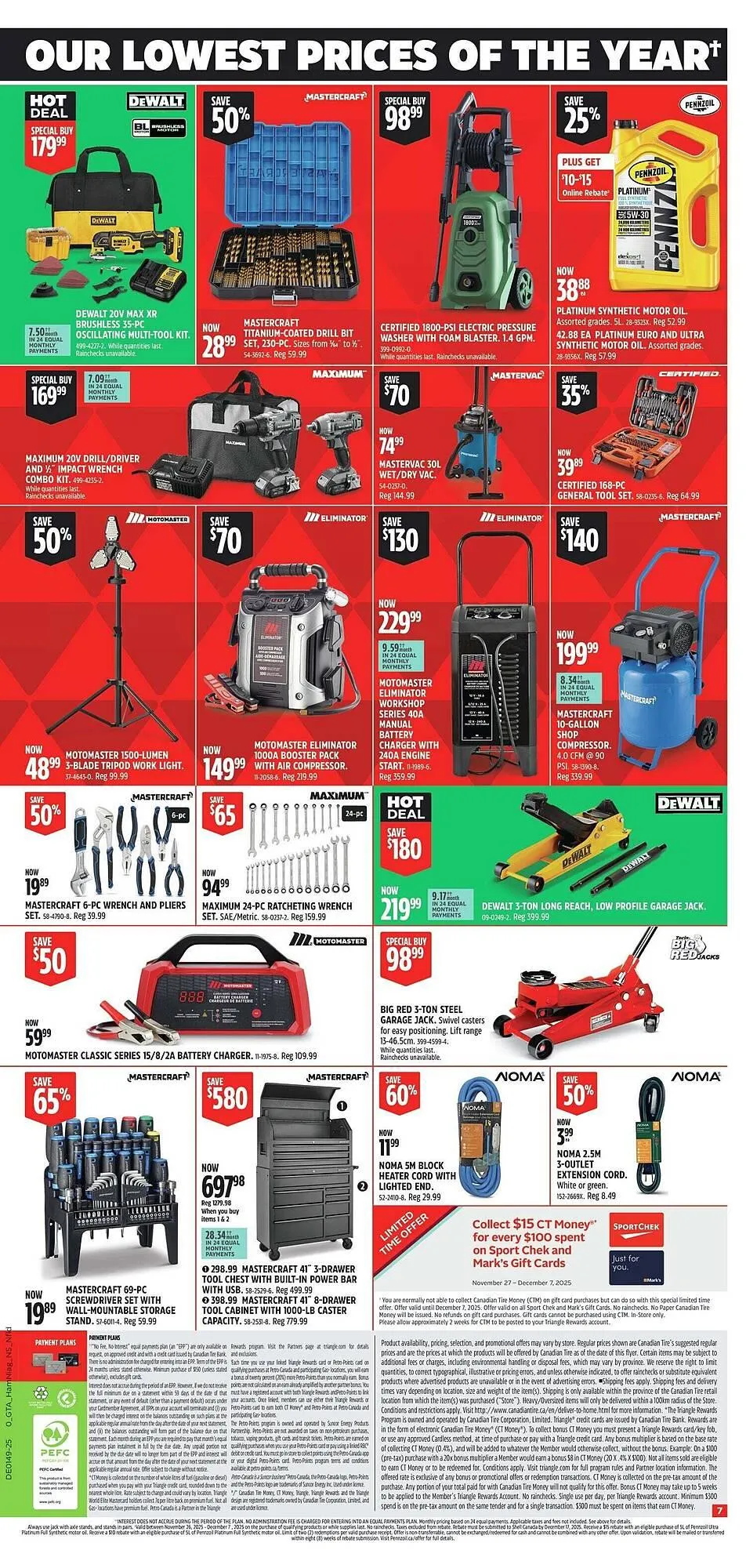 Canadian Tire flyer from November 27 to December 8 2025 - flyer page 10