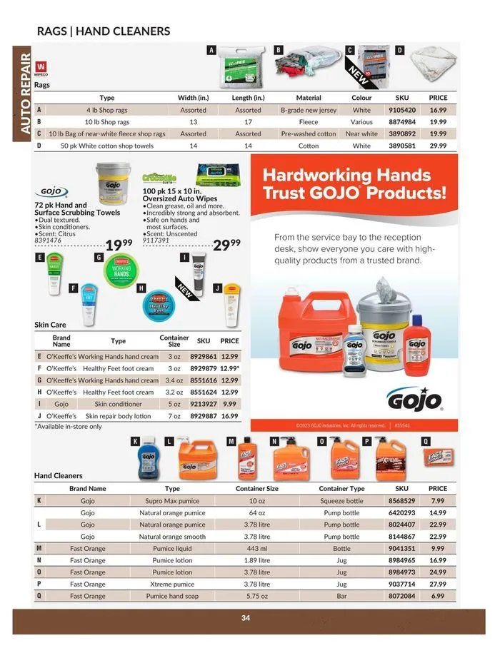 Auto Repair Catalogue from April 23 to April 22 2025 - flyer page 34