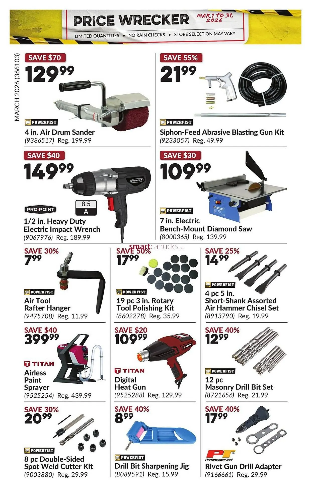 Princess Auto flyer from March 1 to March 31 2026 - flyer page 19