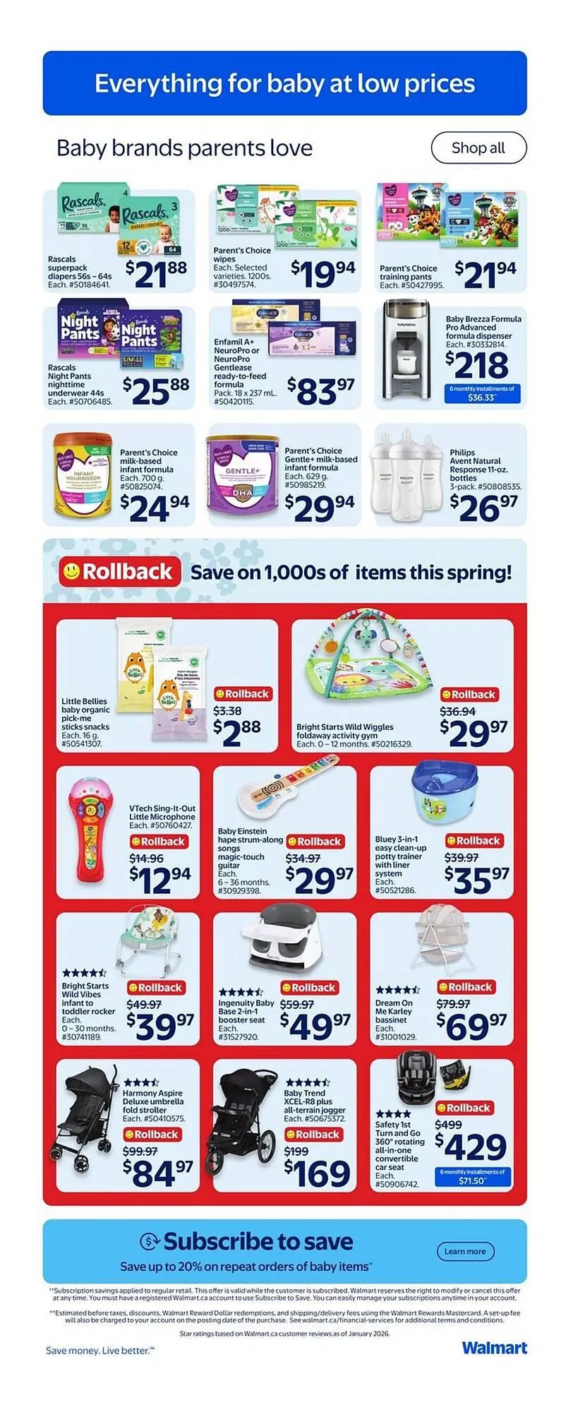 Walmart flyer from March 12 to March 18 2026 - flyer page 18