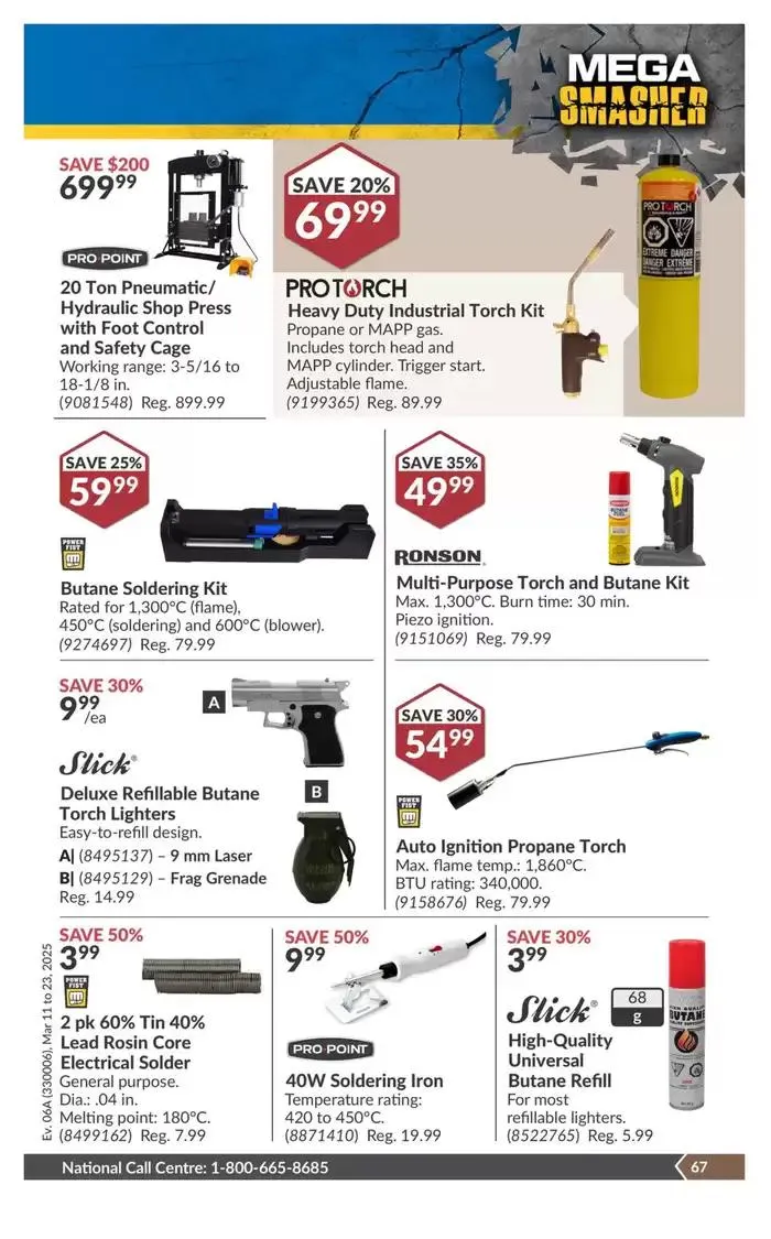 National Sale from March 11 to March 23 2025 - flyer page 72