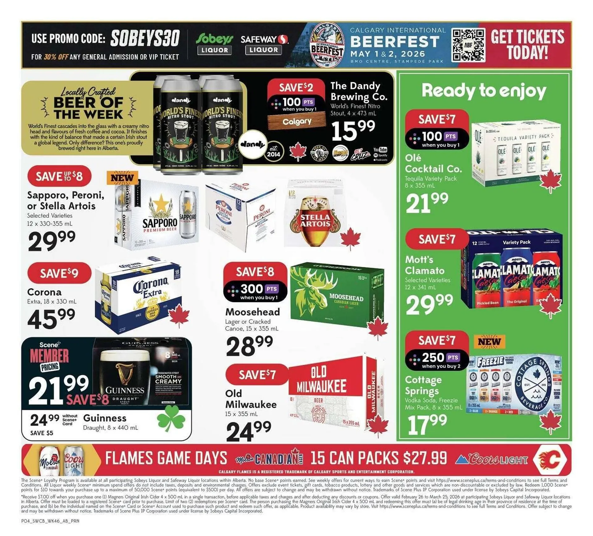 Safeway flyer from March 12 to April 2 2026 - flyer page 4