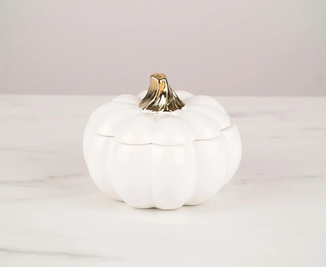 Citrouille D'Or Bowl with Lid, 490 ml