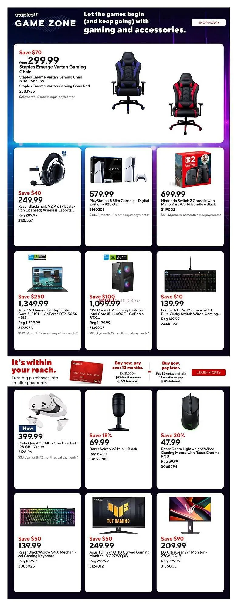 Staples flyer from February 9 to February 11 2026 - flyer page 9