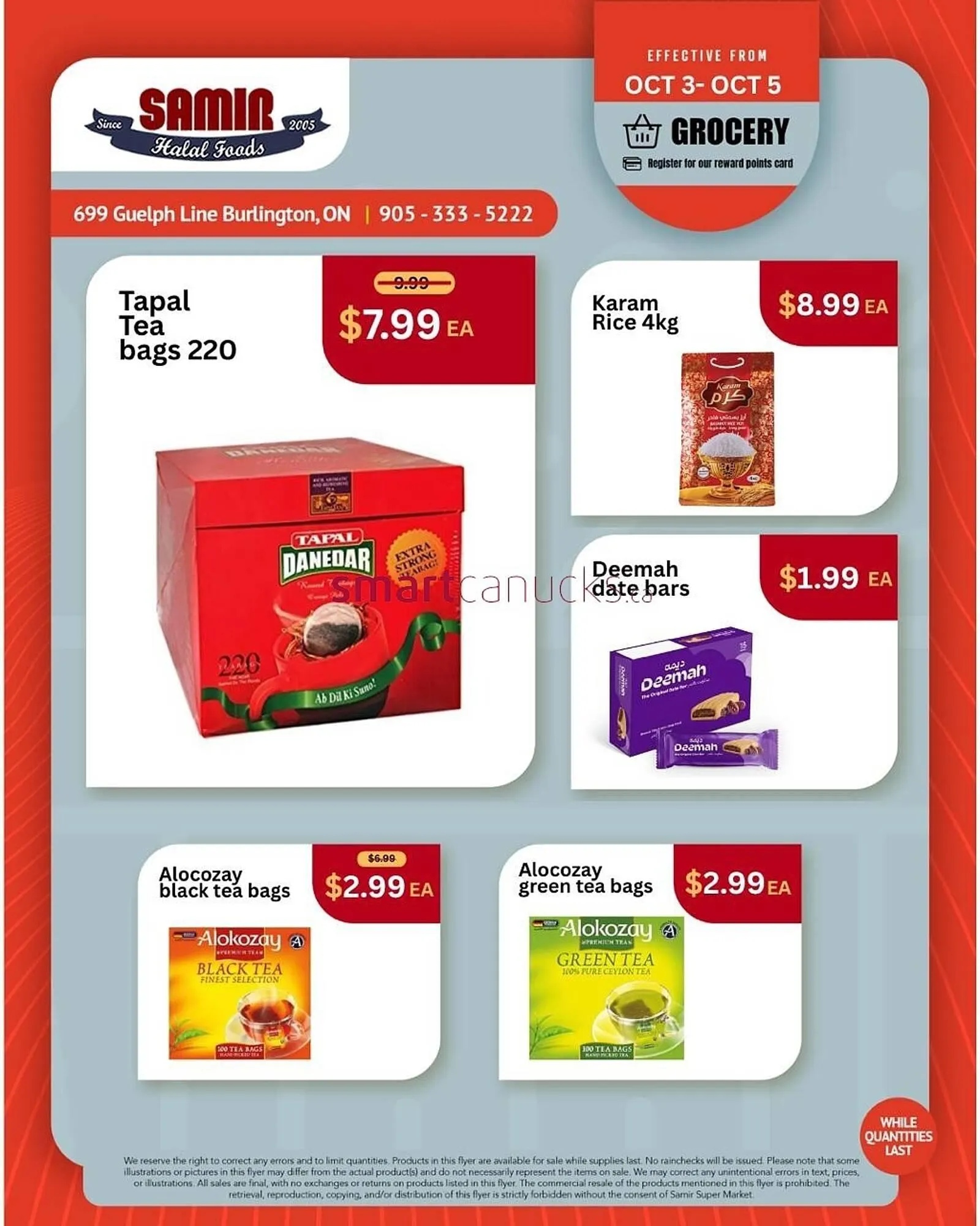 Samir Supermarket flyer from October 3 to October 9 2025 - flyer page 1
