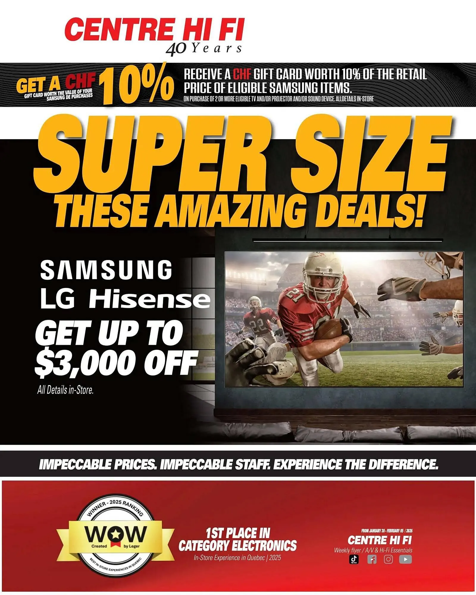 Centre Hi-Fi flyer - 1