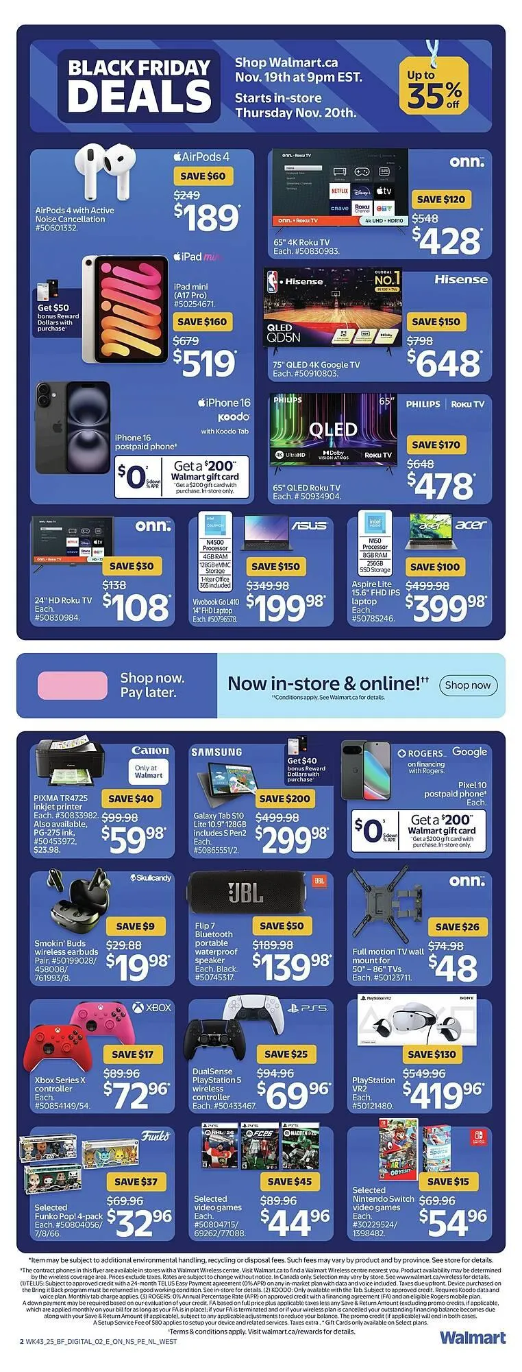 Walmart flyer from November 20 to November 28 2025 - flyer page 3