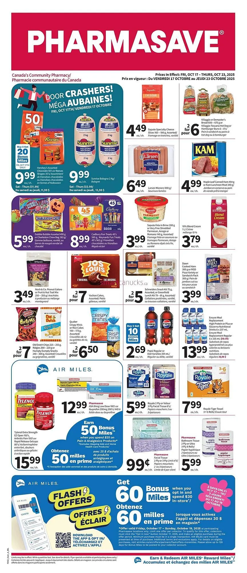 Pharmasave flyer from October 17 to October 23 2025 - flyer page 1