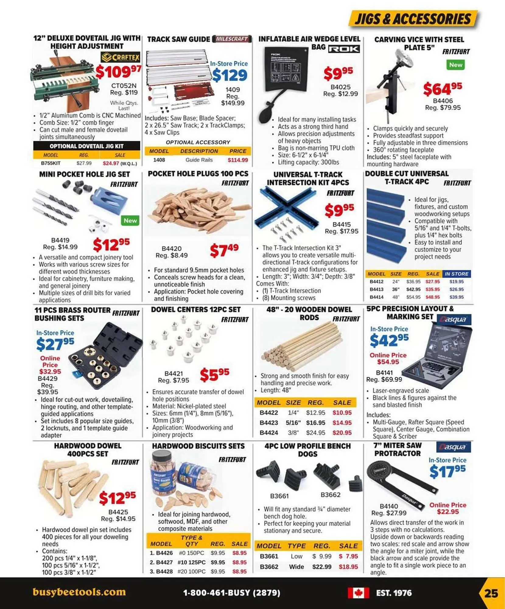 Busy Bee Tools flyer from January 19 to March 28 2026 - flyer page 25