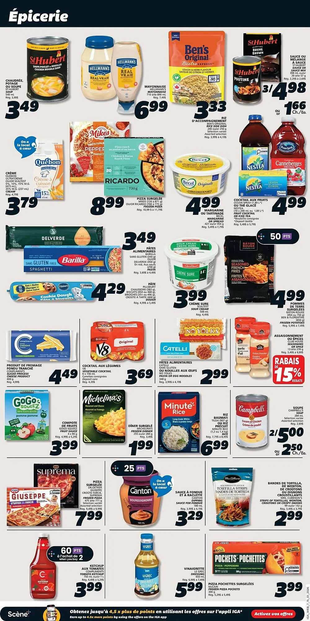 IGA flyer from January 15 to January 21 2026 - flyer page 9