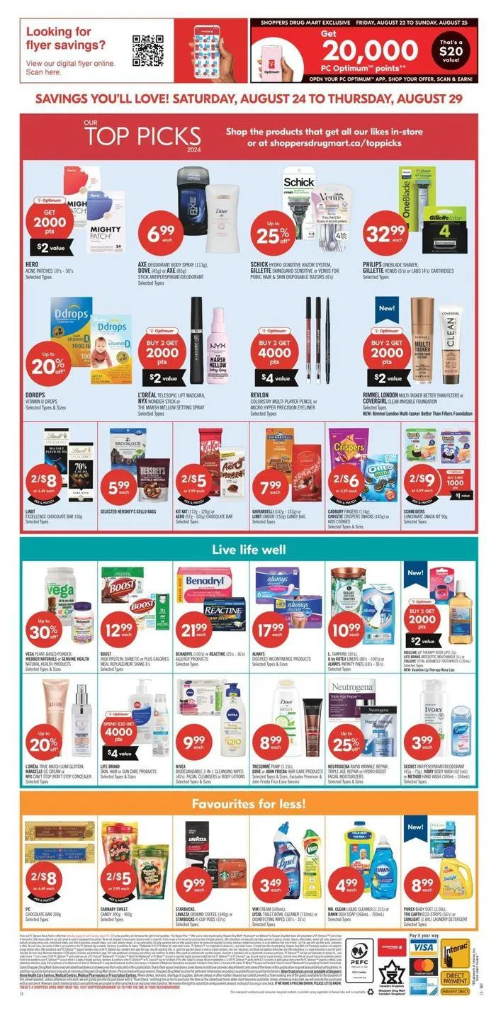 Exclusive deals and bargains from August 24 to August 29 2024 - flyer page 14