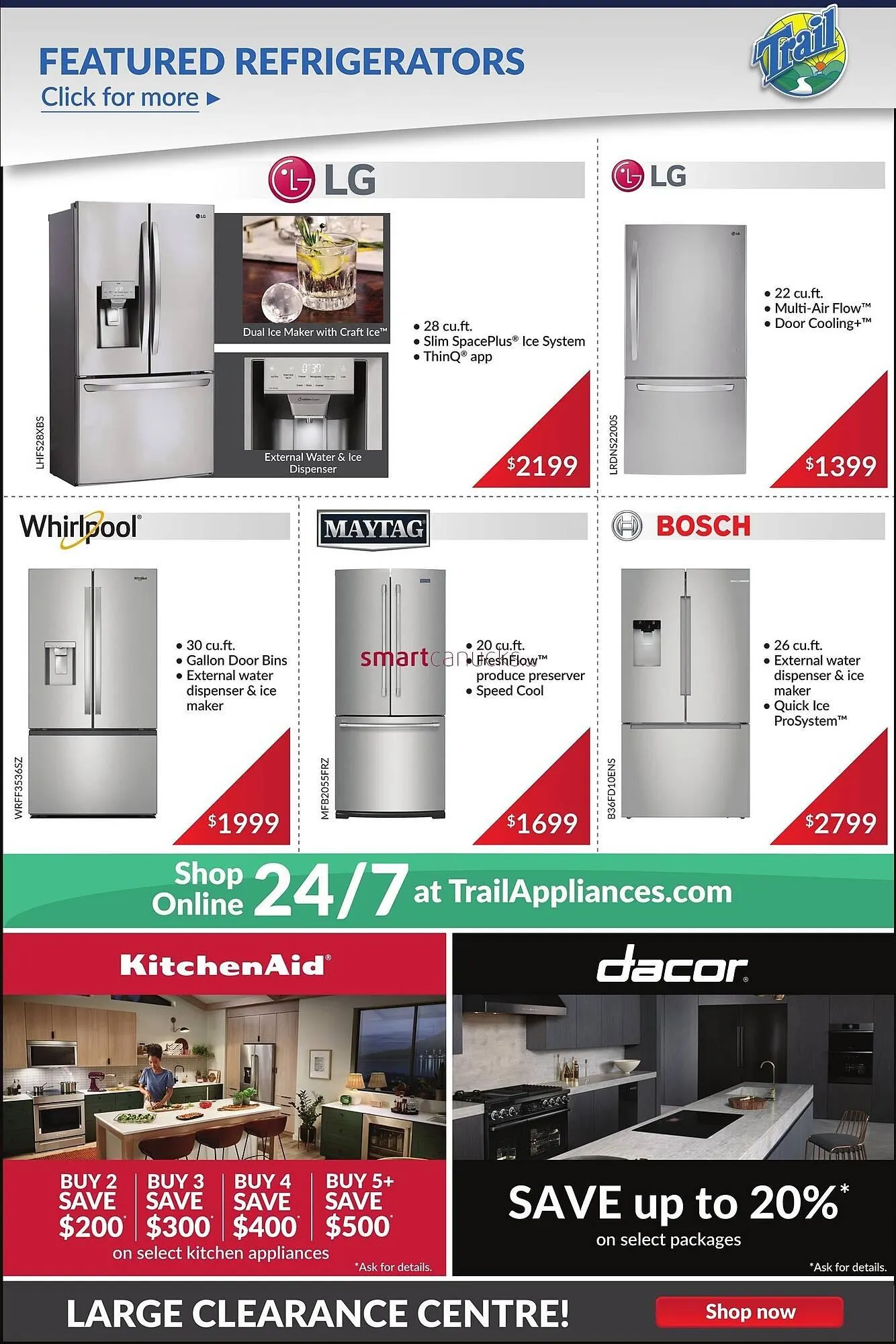 Trail Appliances flyer from October 2 to October 15 2025 - flyer page 2