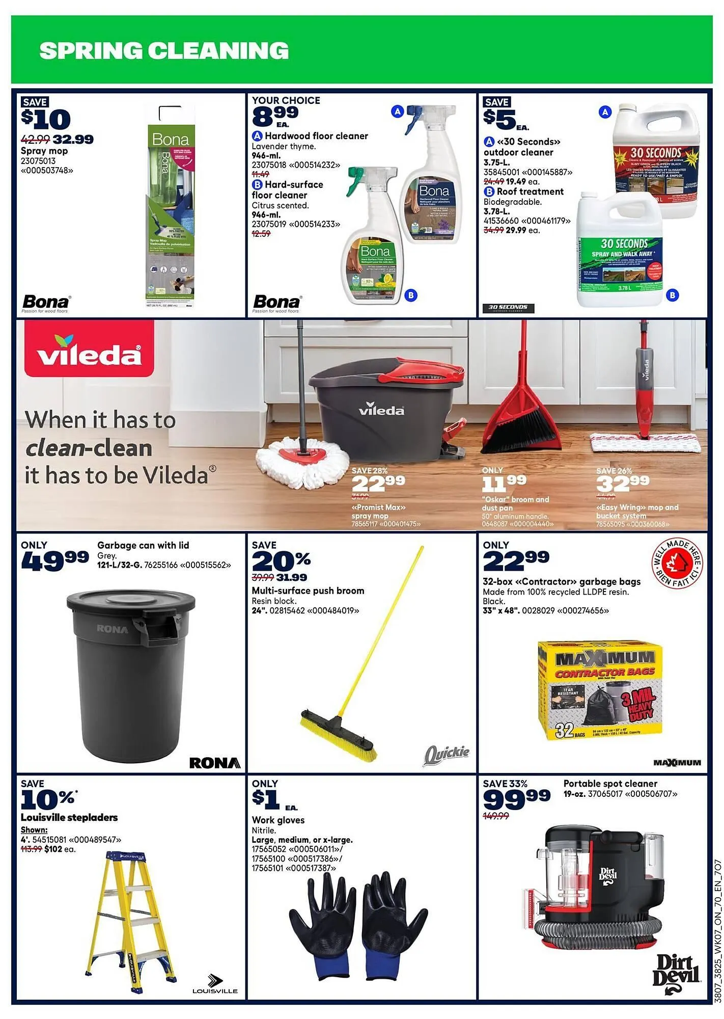 RONA flyer from March 12 to April 2 2026 - flyer page 7