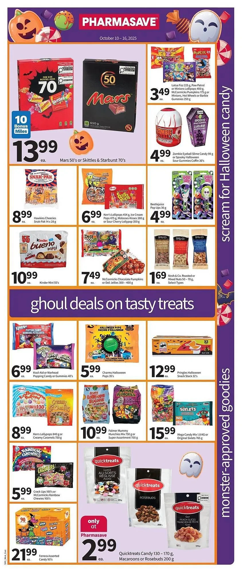 Pharmasave flyer from October 10 to October 16 2025 - flyer page 3