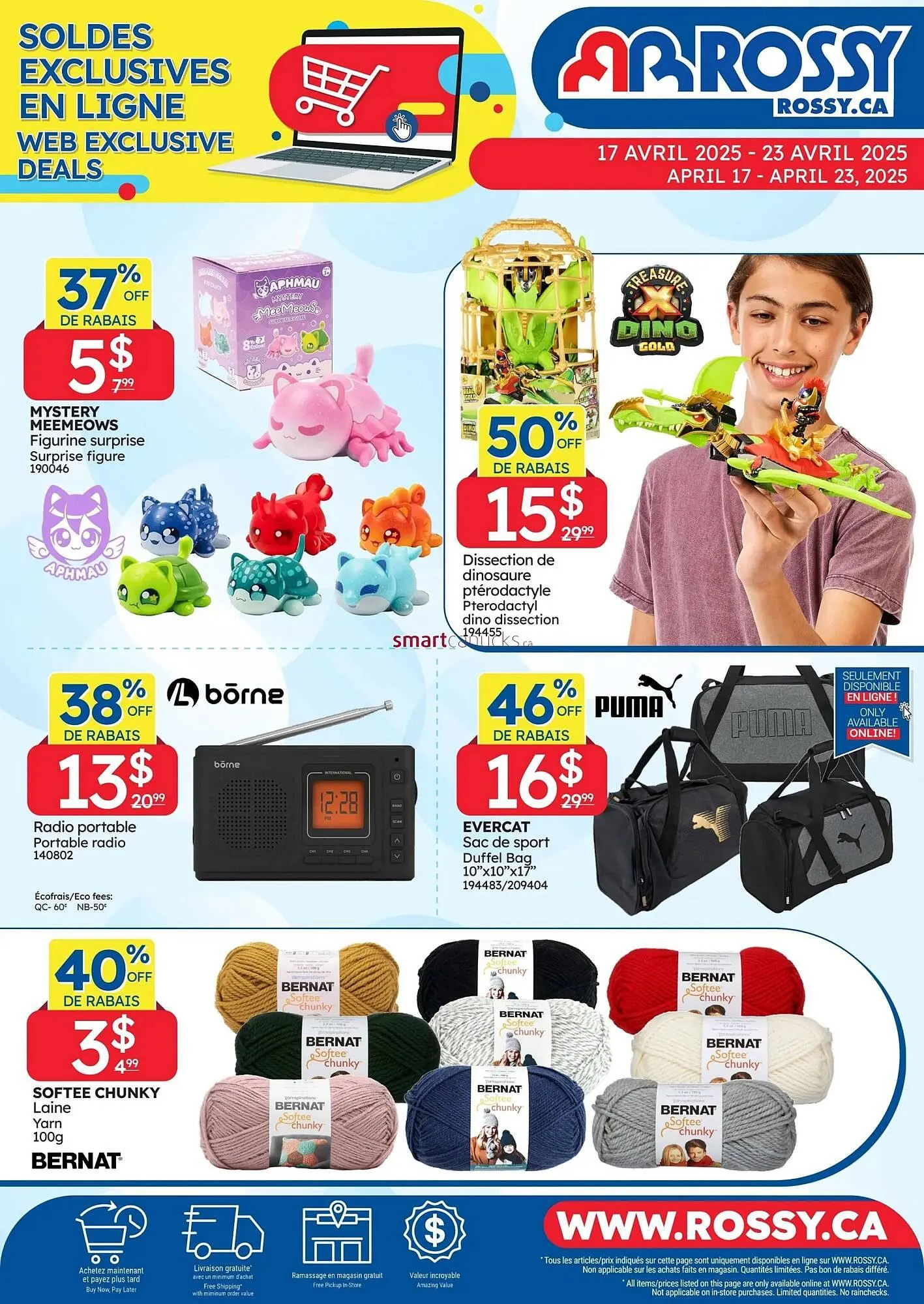 Rossy flyer from April 17 to April 23 2025 - flyer page 9