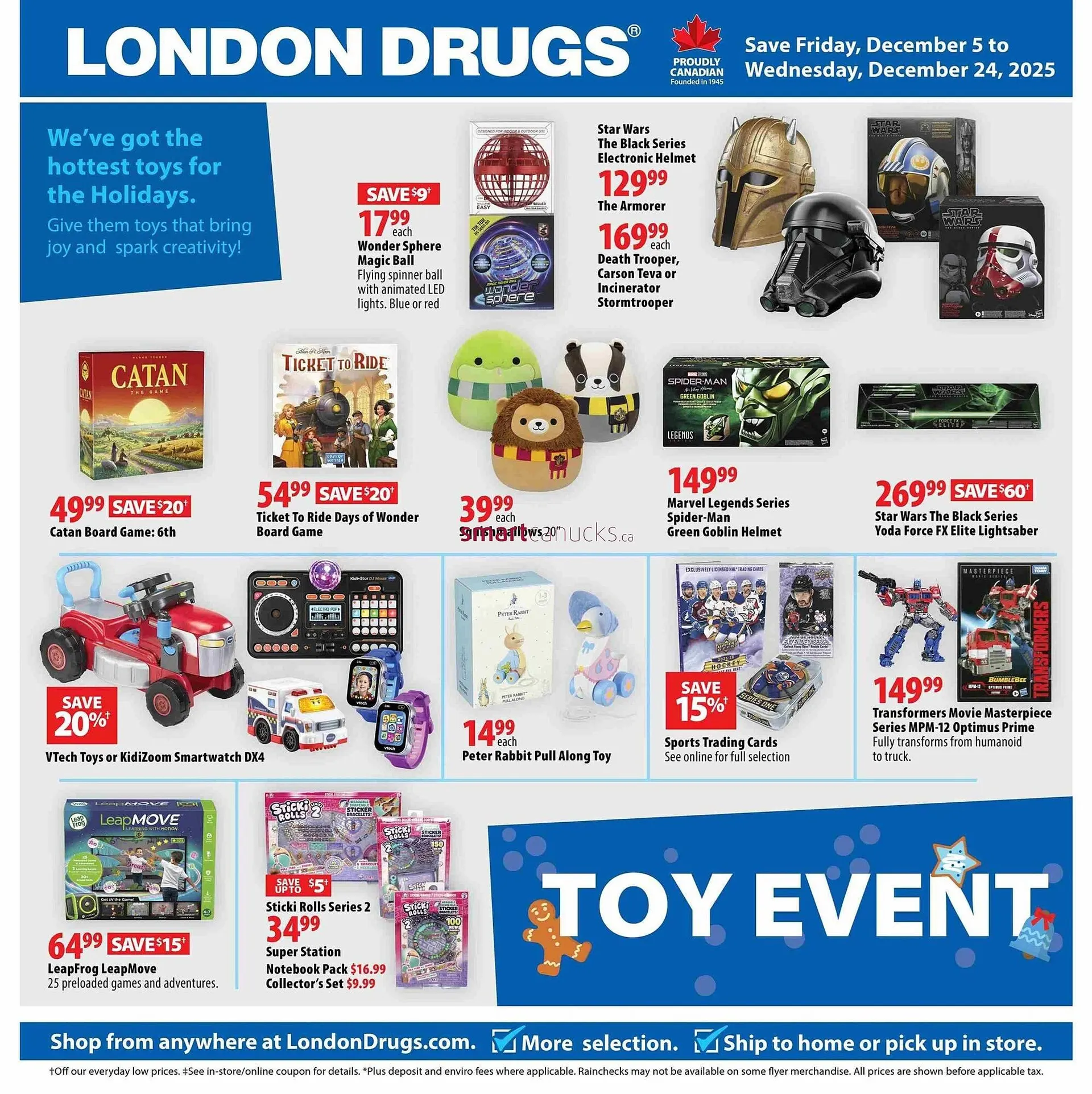 London Drugs flyer from December 5 to December 24 2025 - flyer page 1