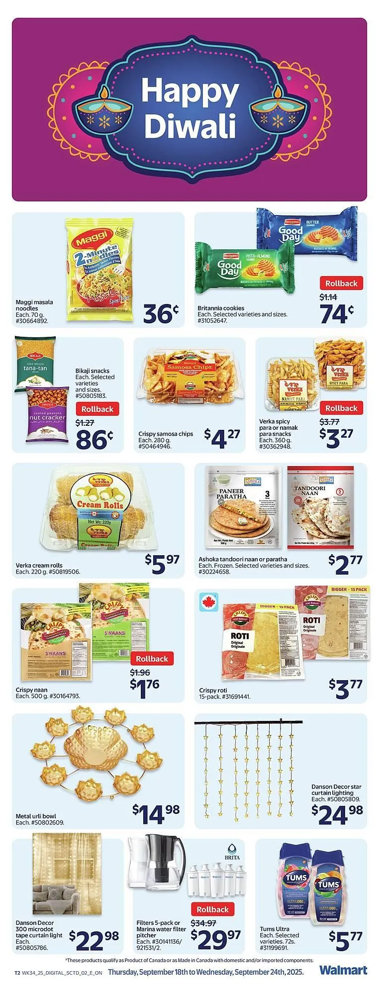 Walmart flyer from September 18 to September 25 2025 - flyer page 9