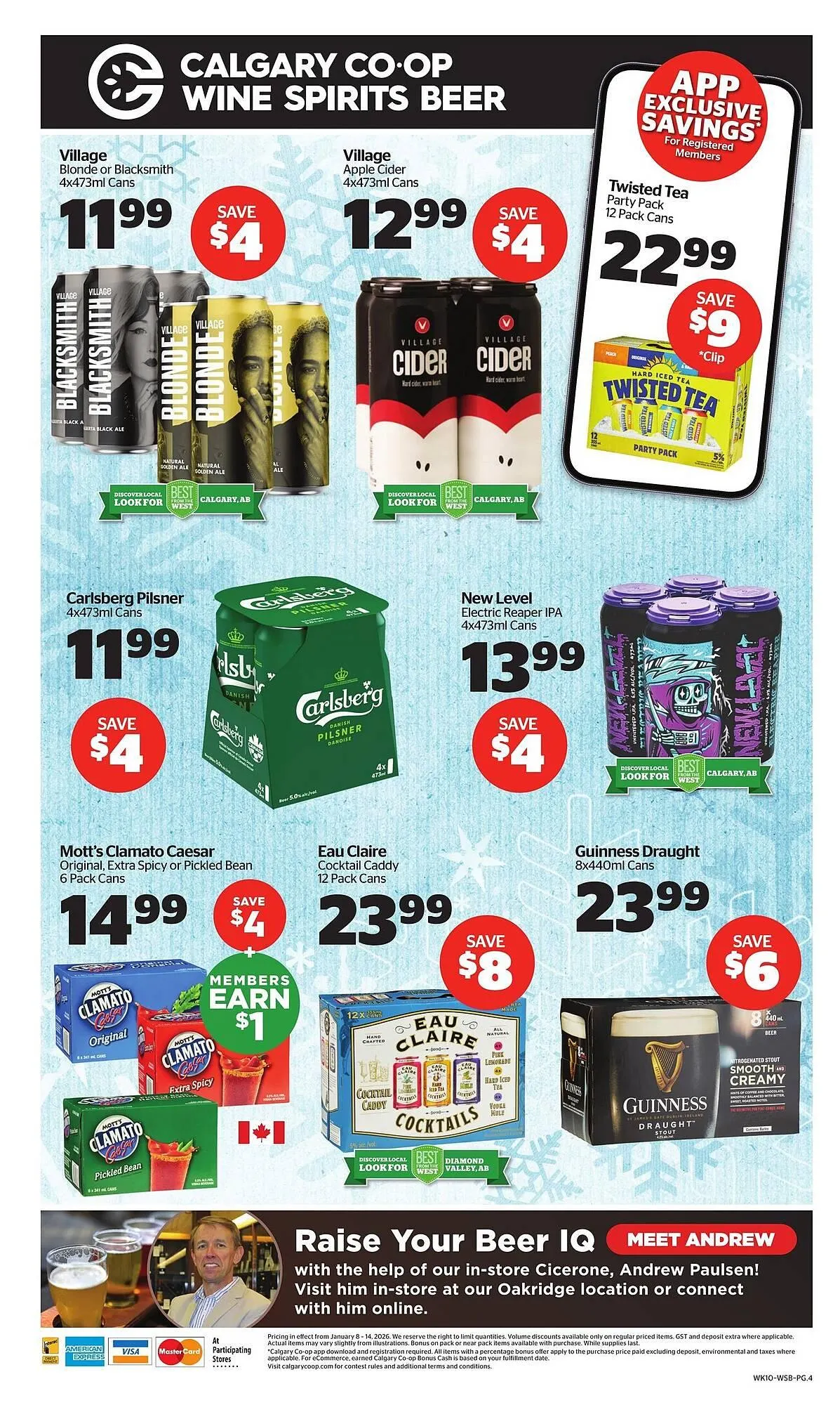 Calgary Co-op flyer from January 8 to January 14 2026 - flyer page 4