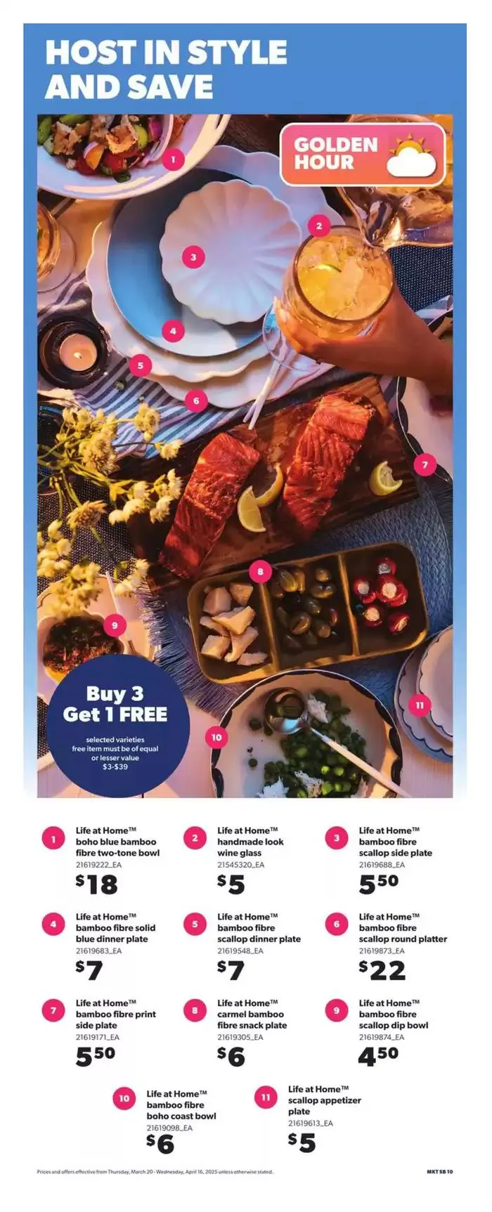 Great discounts on selected products from March 20 to April 16 2025 - flyer page 10