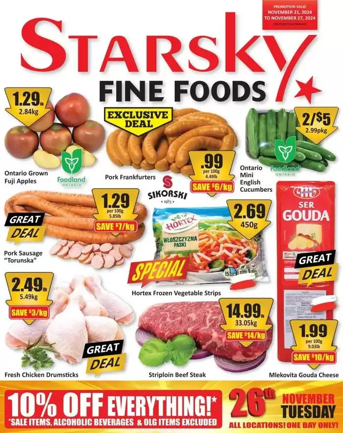 Weekly flyer Starsky from January 9 to January 16 2025 - flyer page 1