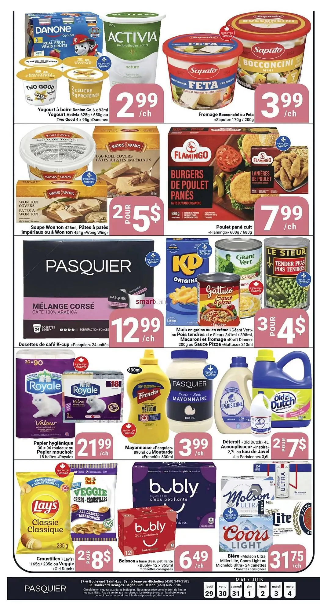 Pasquier flyer from May 29 to June 4 2025 - flyer page 12