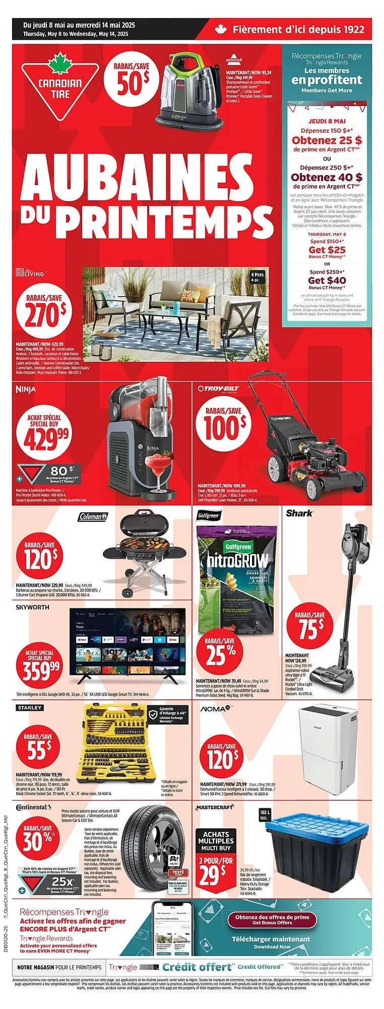 Canadian Tire flyer from May 8 to May 14 2025 - flyer page 18