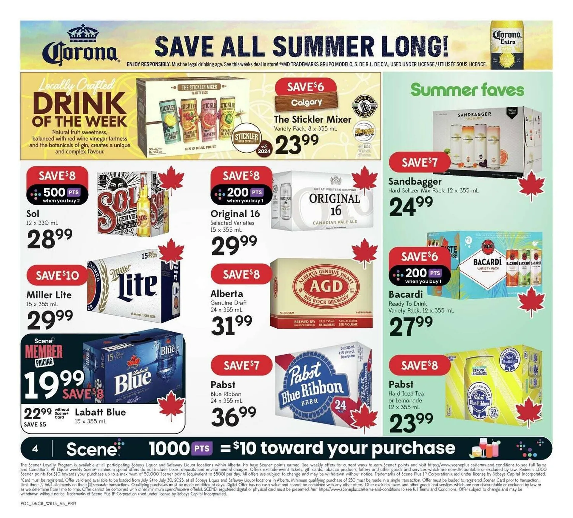 Safeway flyer from July 25 to August 1 2025 - flyer page 4