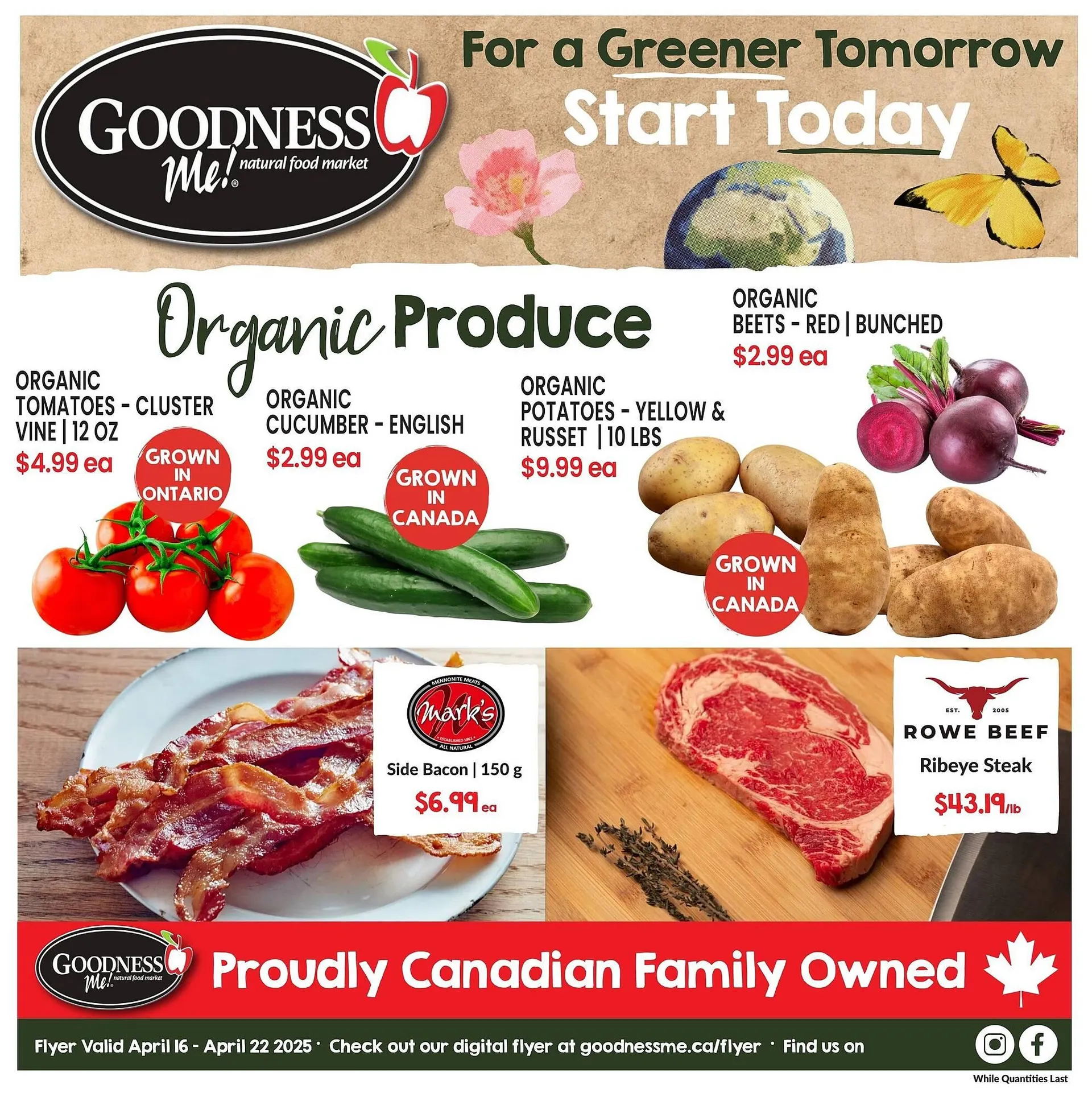 Goodness Me flyer - 1