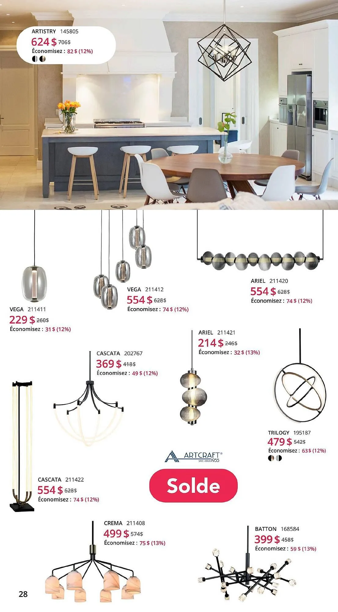 Multi Luminaire flyer from August 12 to January 6 2026 - flyer page 28